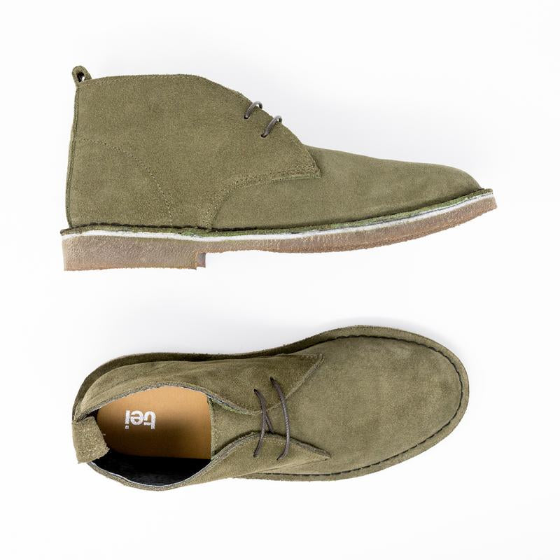 Desert Boots Carnaza Gamuzada Verde Oliva