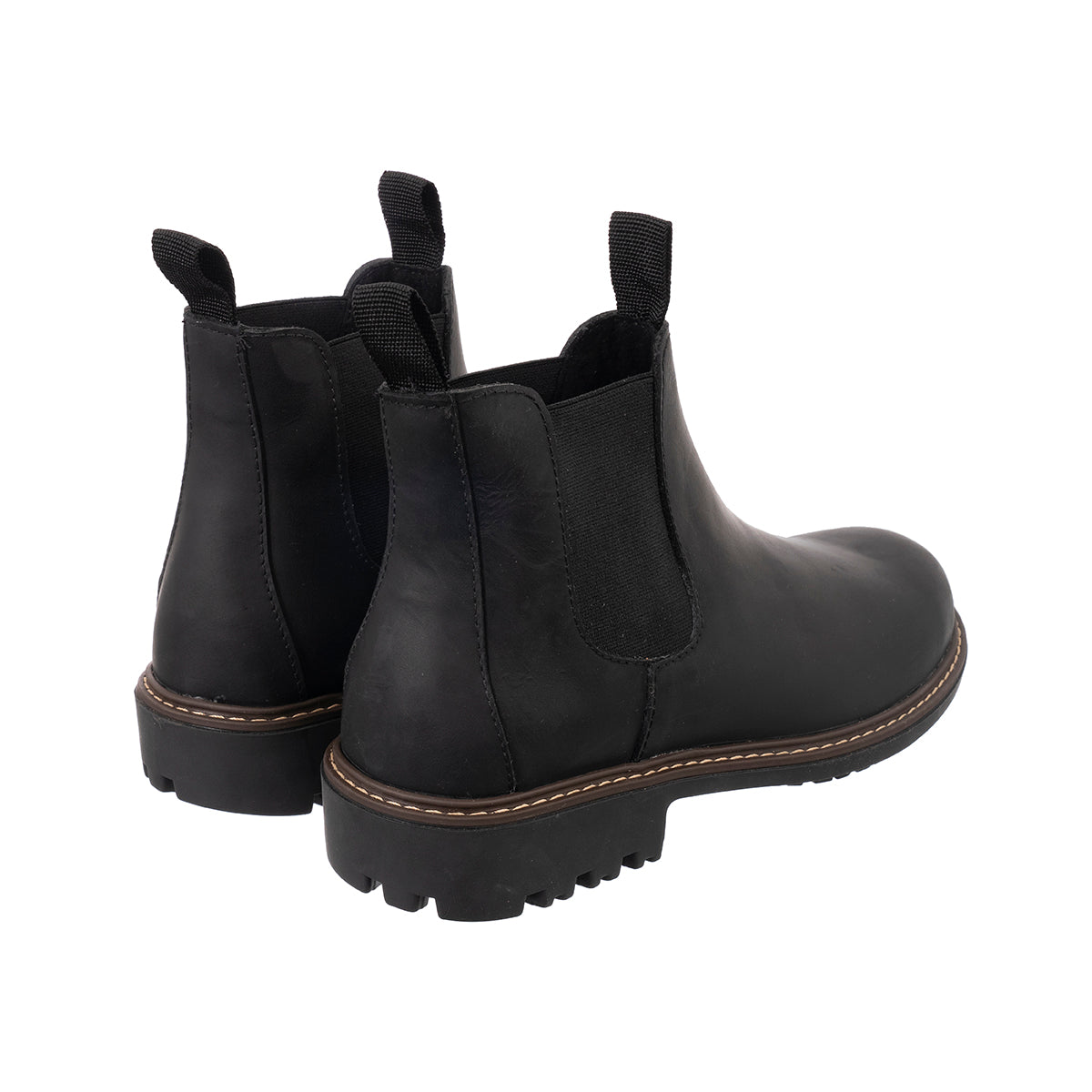 Botas chelsea best sale cuero hombre