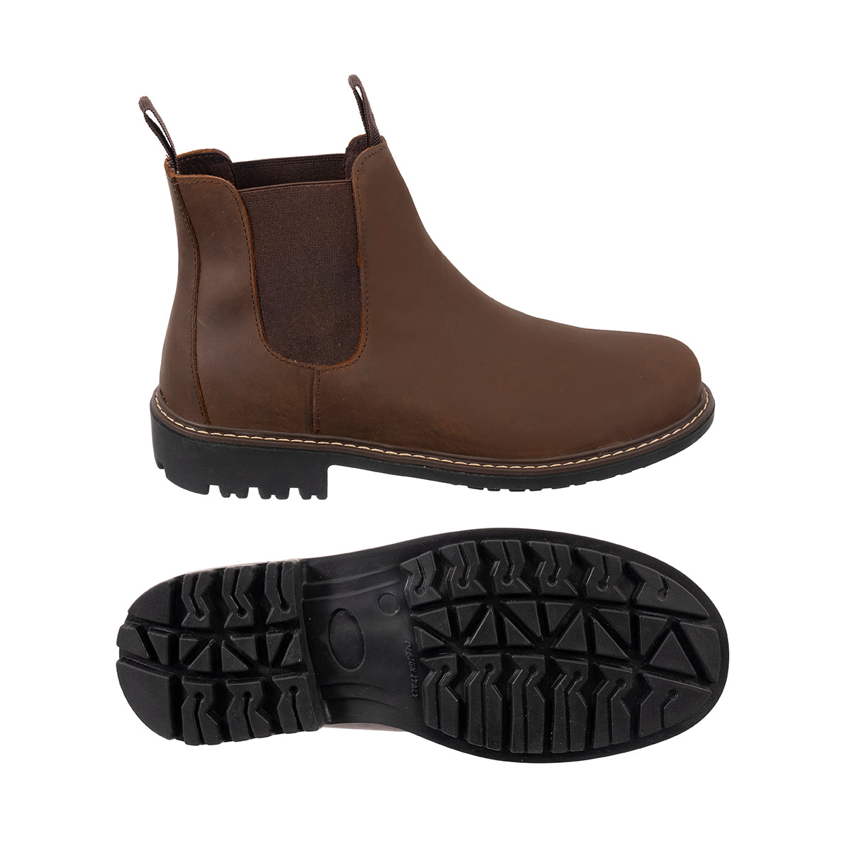 Botas chelsea 2024 cuero hombre